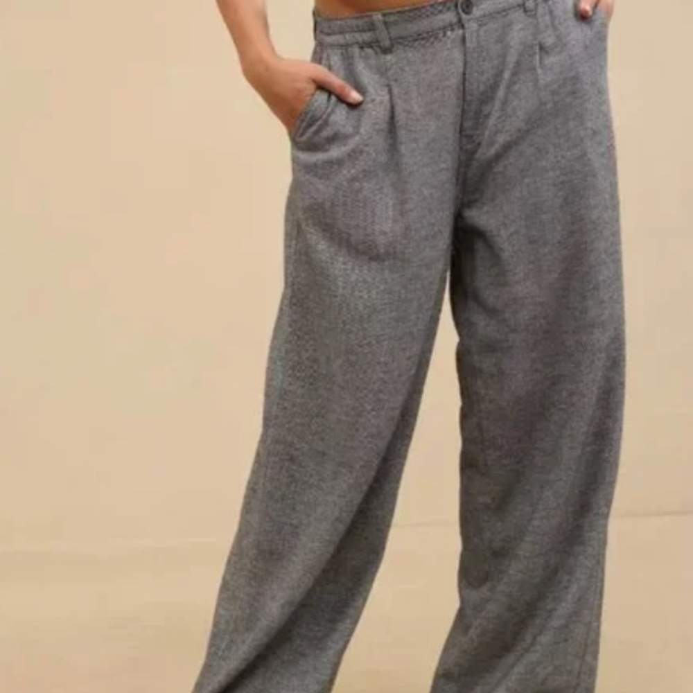 Aerie Anytime High Waisted Trouser, Large/Petite